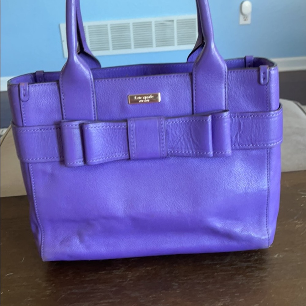 Purple purse